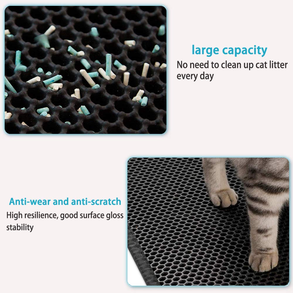 Cat Litter Trapper Mat: Purr-fect Cleanliness Solution!