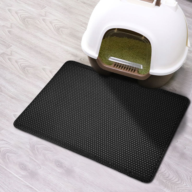 Cat Litter Trapper Mat: Purr-fect Cleanliness Solution!