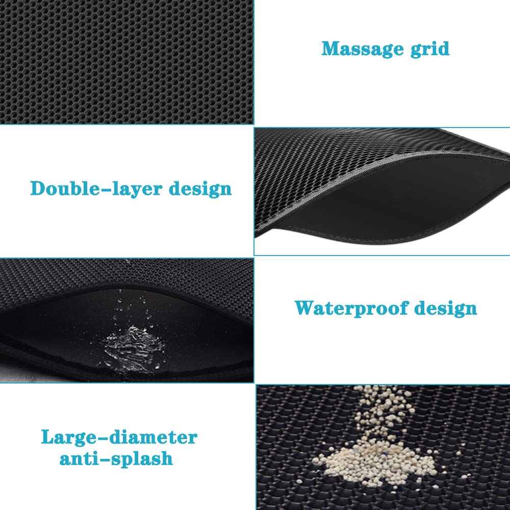 Cat Litter Trapper Mat: Purr-fect Cleanliness Solution!