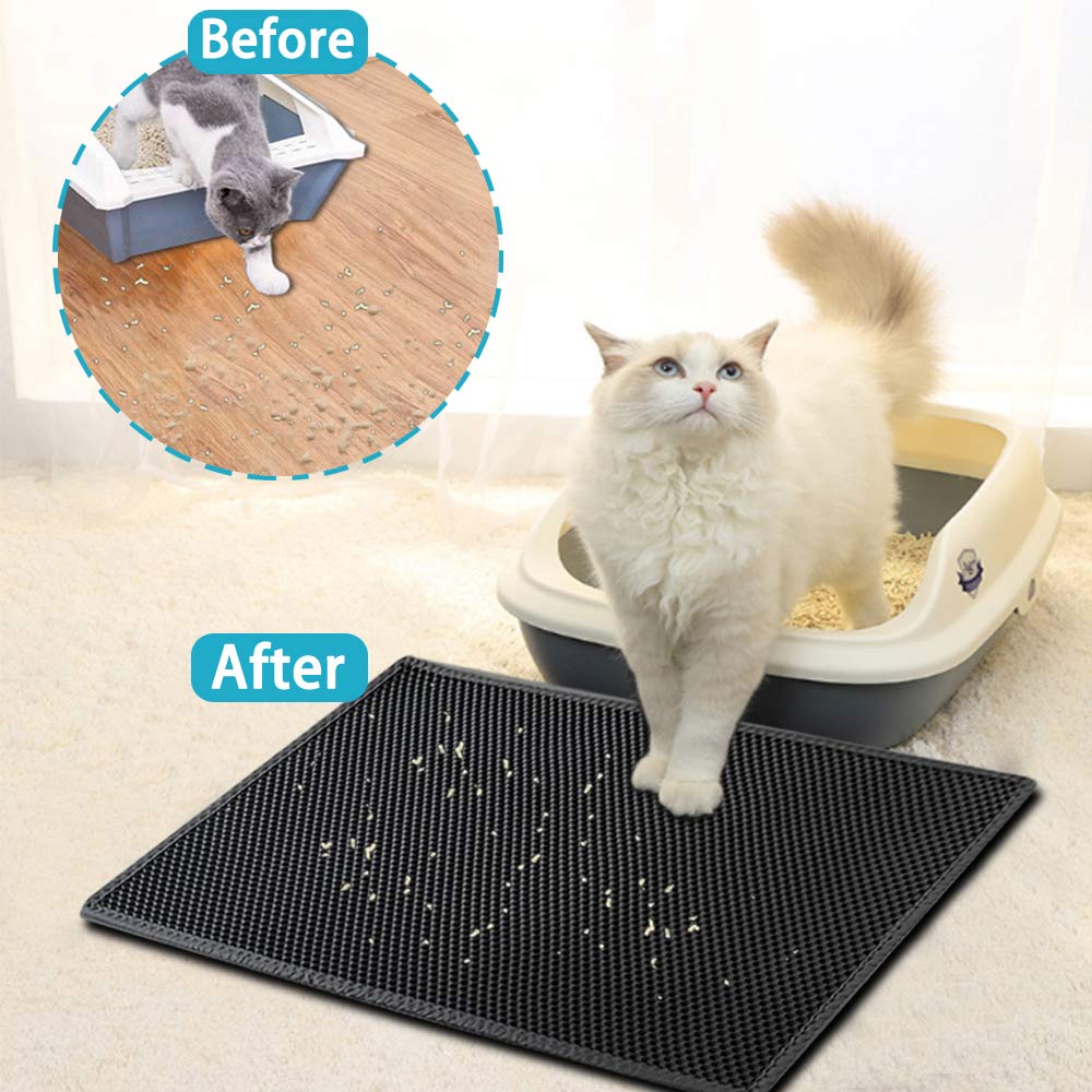 Cat Litter Trapper Mat: Purr-fect Cleanliness Solution!