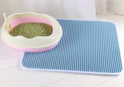 Cat Litter Trapper Mat: Purr-fect Cleanliness Solution!